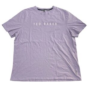 Ted Baker London Size 7 XL Pastel Purple Tee (Retail $75)